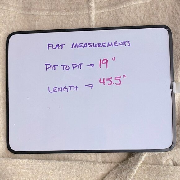 Vintage Irving Posluns Cream Long Wool Overcoat M - Picture 6 of 15